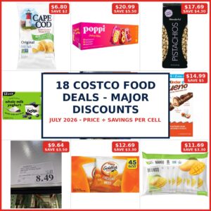 18 Costco Food Deals With Major Discounts in July 2026