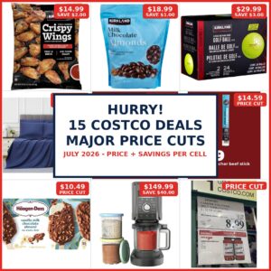 Hurry! 15 Costco Deals That Just Got Major Price Cuts (July 2026)