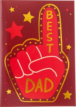 "Best Dad" Jumbo Father's Day Card