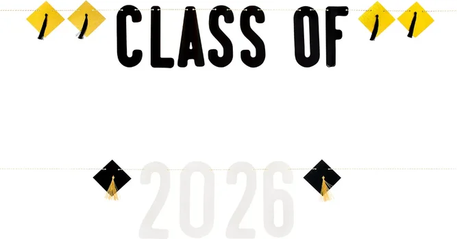 Class of 2026 Banner Set, 2 ct