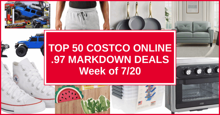 Top 50 Costco Online .97 Markdown Deals — Week of 7/20