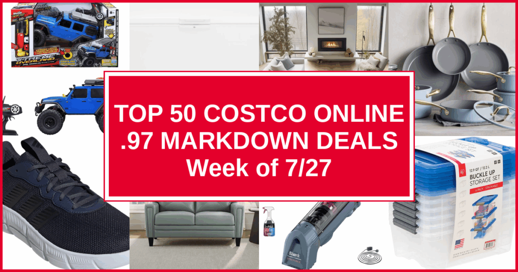 Top 50 Costco Online .97 Markdown Deals — Week of 7/27