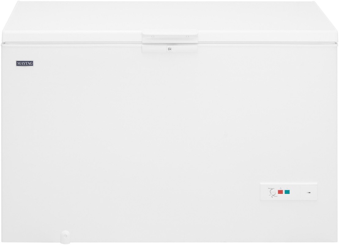 Maytag 16 cu. ft. Chest Freezer with Heavy Duty Sliding Baskets in White