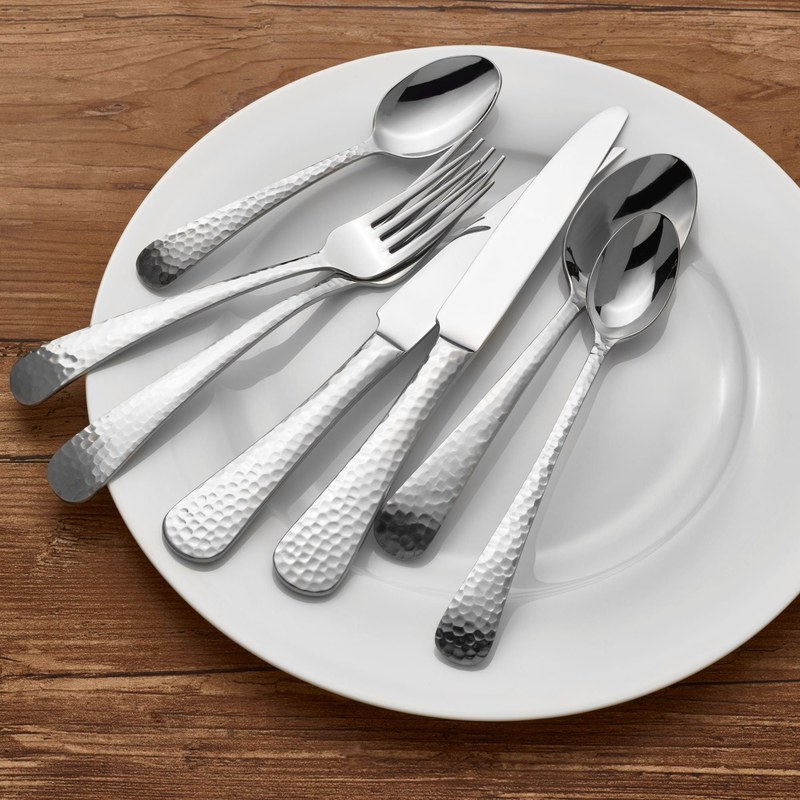 Mikasa Hammered Opulent 112-piece Flatware Set