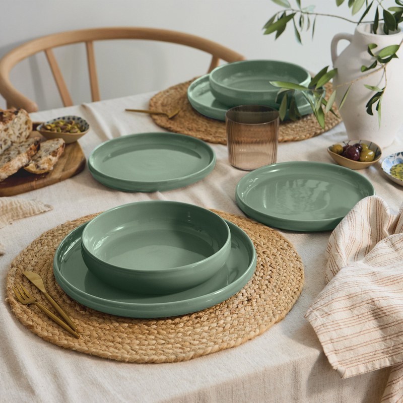 Costco July new returning item 17: Costco – Safdie Alma Dinnerware Set, 12-piece