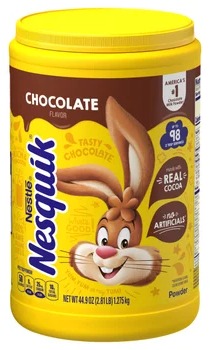 Nestle, Nesquik Chocolate Drink Mix, 2.81 lbs