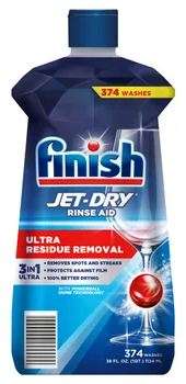 Finish Jet-Dry Ultra Dishwasher Rinse Aid, 38 fl oz