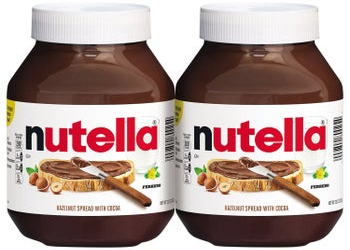 Nutella Hazelnut Spread with Cocoa, 33.5 oz, 2-count
