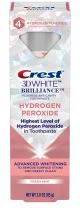 Crest 3D White Brilliance Hydrogen Peroxide Toothpaste with Fluoride, 3 oz