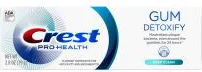 Crest Gum Detoxify Deep Clean Anticavity Fluoride Toothpaste, 2.8 oz
