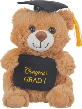Graduation 2026 Plush with Card Holder, 2 Assorted Colors