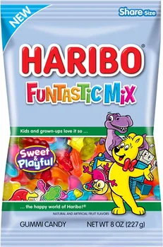Haribo Funtastic Mix Gummi Candy, 8 oz