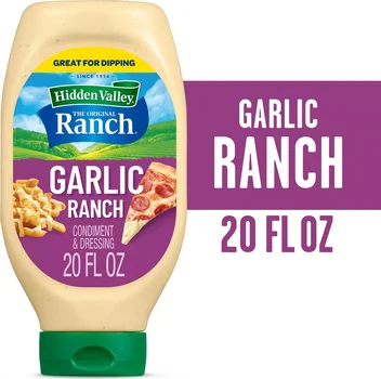 Hidden Valley Garlic Ranch Dressing, 20 fl. oz.