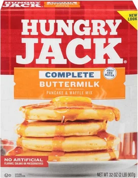 Hungry Jack Complete Buttermilk Pancake & Waffle Mix, 32 oz