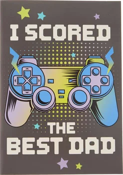 "I Scored The Best Dad" Jumbo Father's Day Card