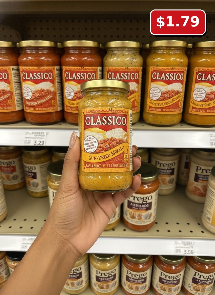 Classico Sun-Dried Tomato Alfredo Pasta Sauce