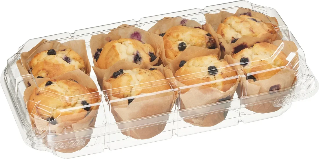 Kirkland Signature Blueberries and Cream Muffins, 8-count