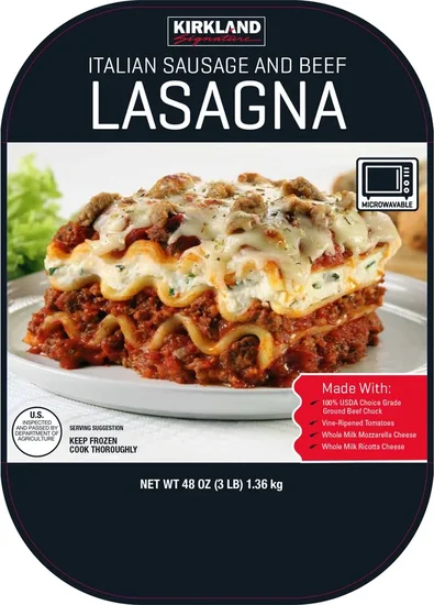 Costco frozen food ranked 10: Costco-content – Kirkland Signature Italian Sausage an