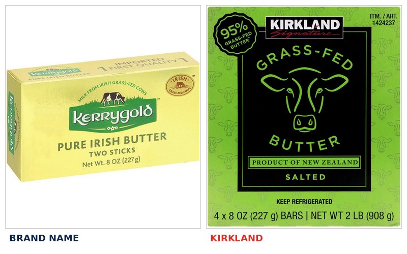 Kirkland vs brand name comparison 7