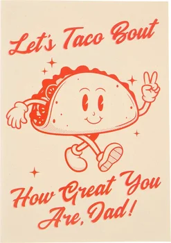 "Let's Taco Bout" Jumbo Father's Day Card
