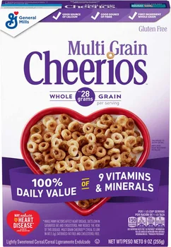 Multi Grain Cheerios Heart Healthy Cereal, 9 OZ Cereal Box