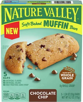 Nature Valley Soft-Baked Chocolate Chip Muffin Bars 5 Count