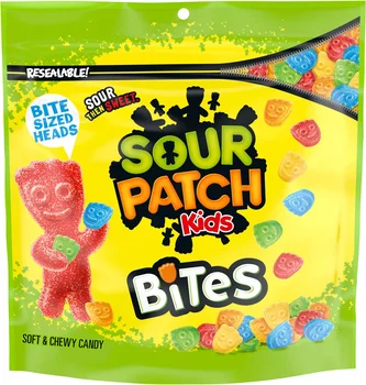 SOUR PATCH KIDS Bites Soft & Chewy Gummy Candy, 12 oz