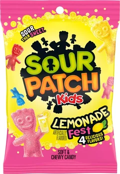SOUR PATCH KIDS Lemonade Fest Soft & Chewy Gummy Candy, 8.02 oz
