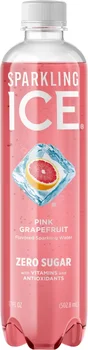 Sparkling Ice Pink Grapefruit Sparkling Water, Zero Sugar, 17 fl oz