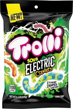 Trolli Electric Crawlers Gummy Candy, 6.3 oz