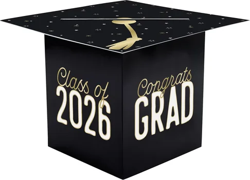 Unique Industries Class of 2026 Graduation Card Box