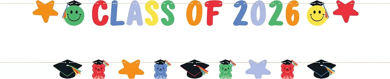 Unique Industries Class of 2026 Graduation Fun Banner