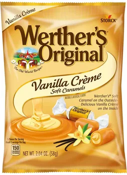 Werther's Orginal Vanilla Crème Soft Camamels, 2.04 oz