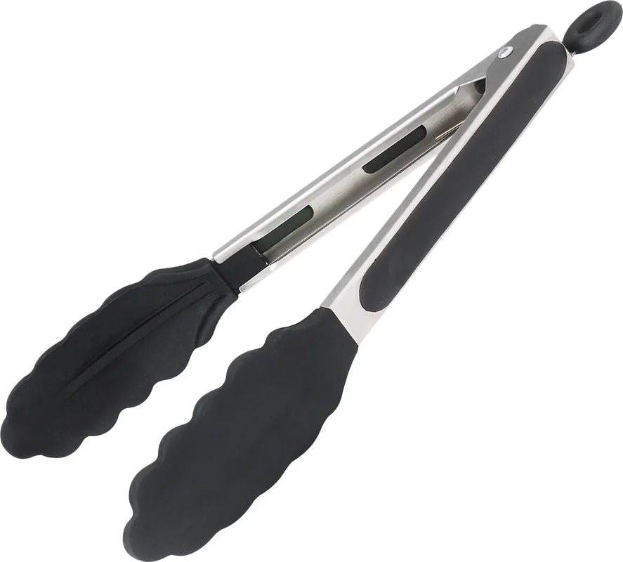 Winco 9-Inch Non-Slip Locking Tongs
