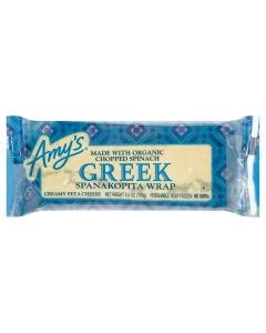 Amy’s Greek Spanakopita Wrap
