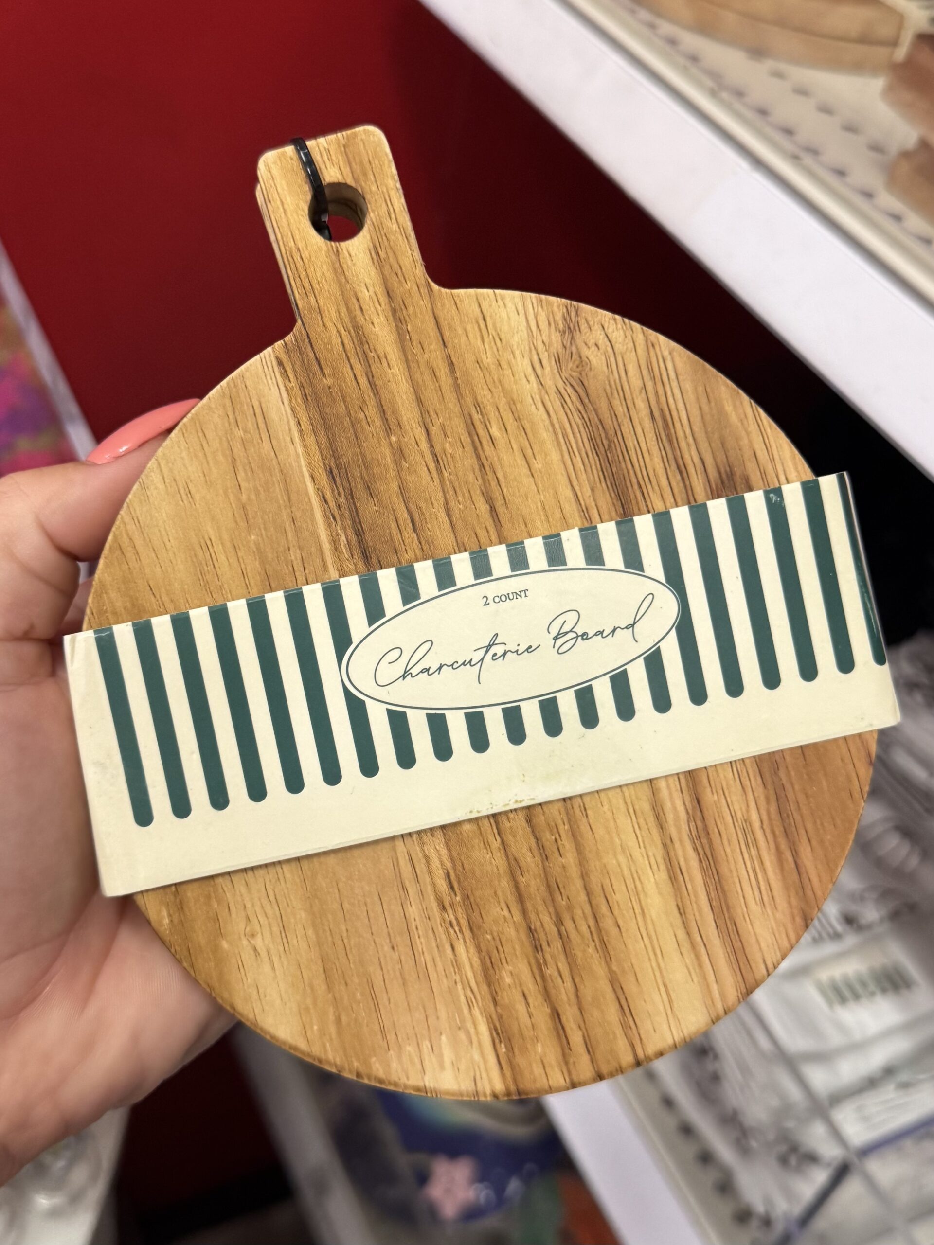 2pk Mini Charcuterie Boards Rectangle - in store
