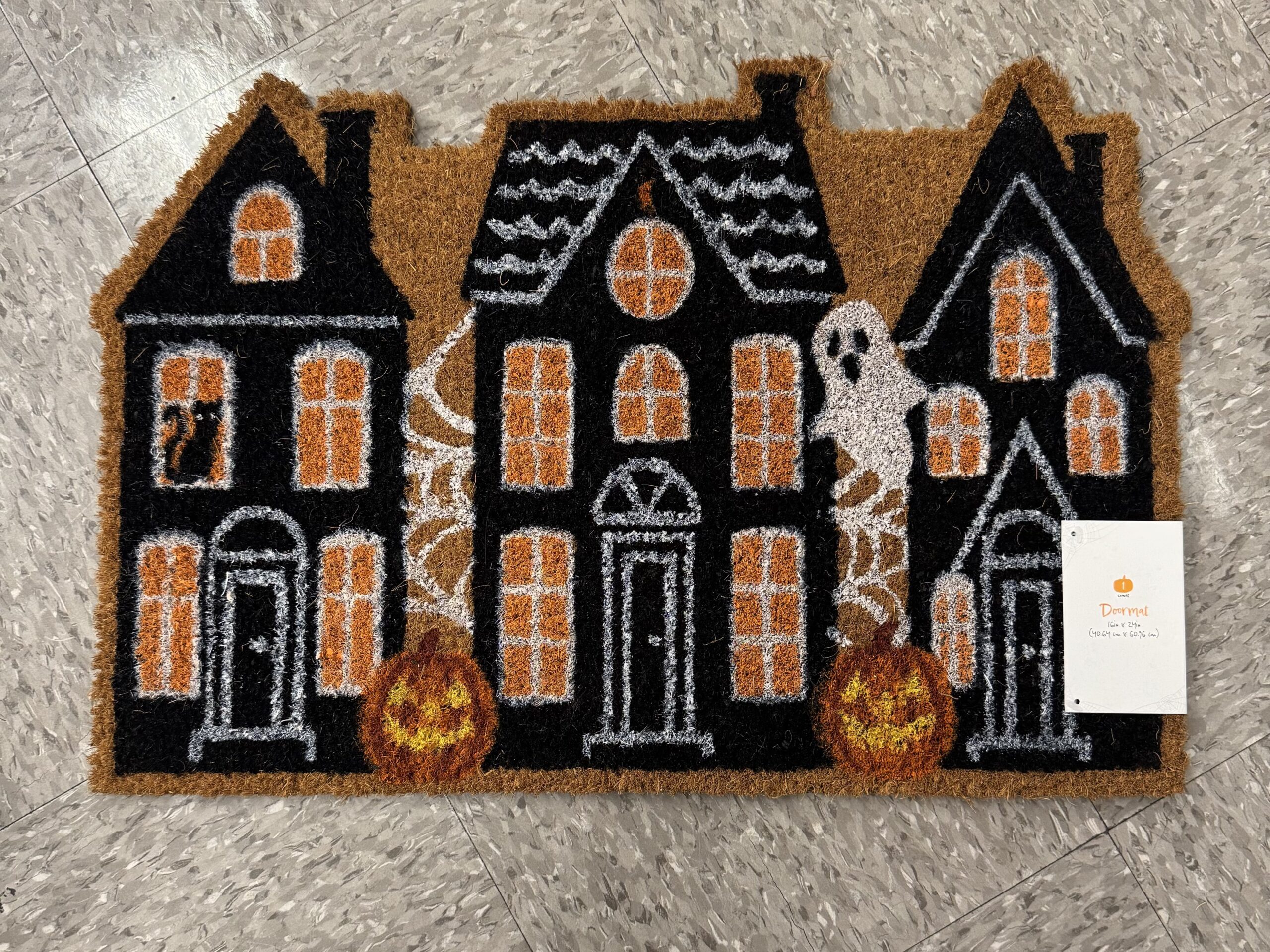 Hyde & EEK! Bone-Jour Doormat - in store
