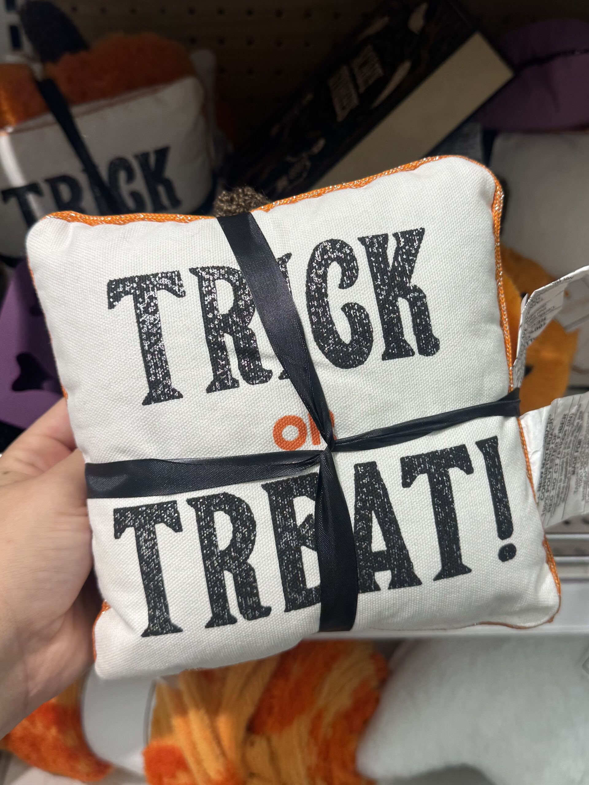 Hyde & EEK! Boutique Trick or Treat Decorative Pillow - in store