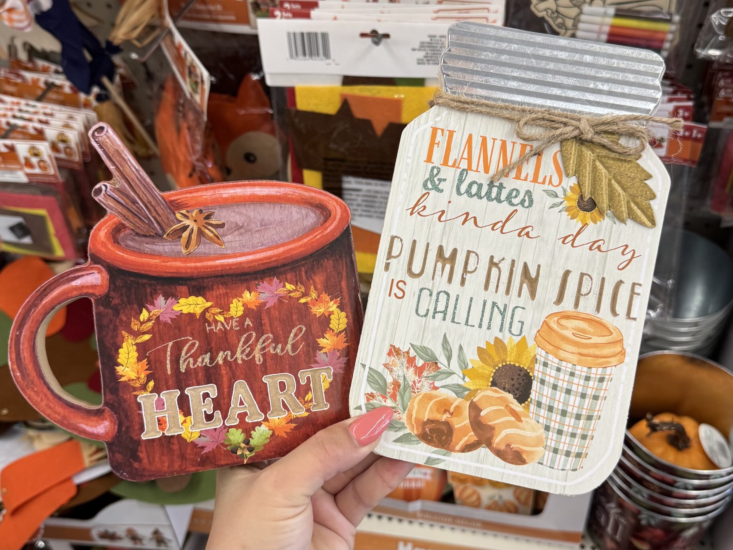 Autumn Home Decor - in store