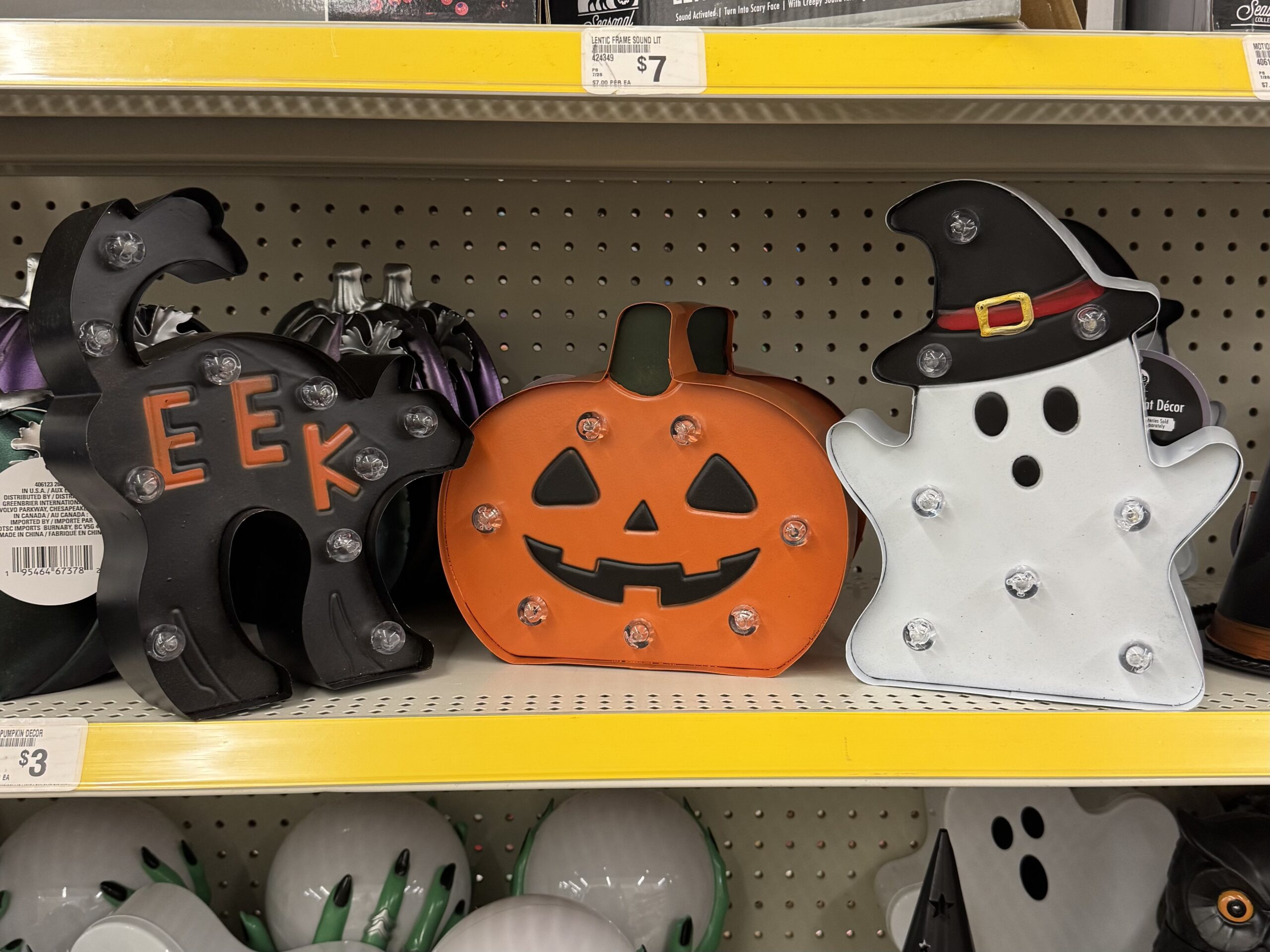 Halloween Decorations - in store