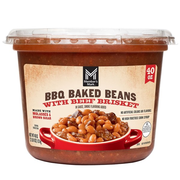 3. Member’s Mark BBQ Baked Beans with Brisket