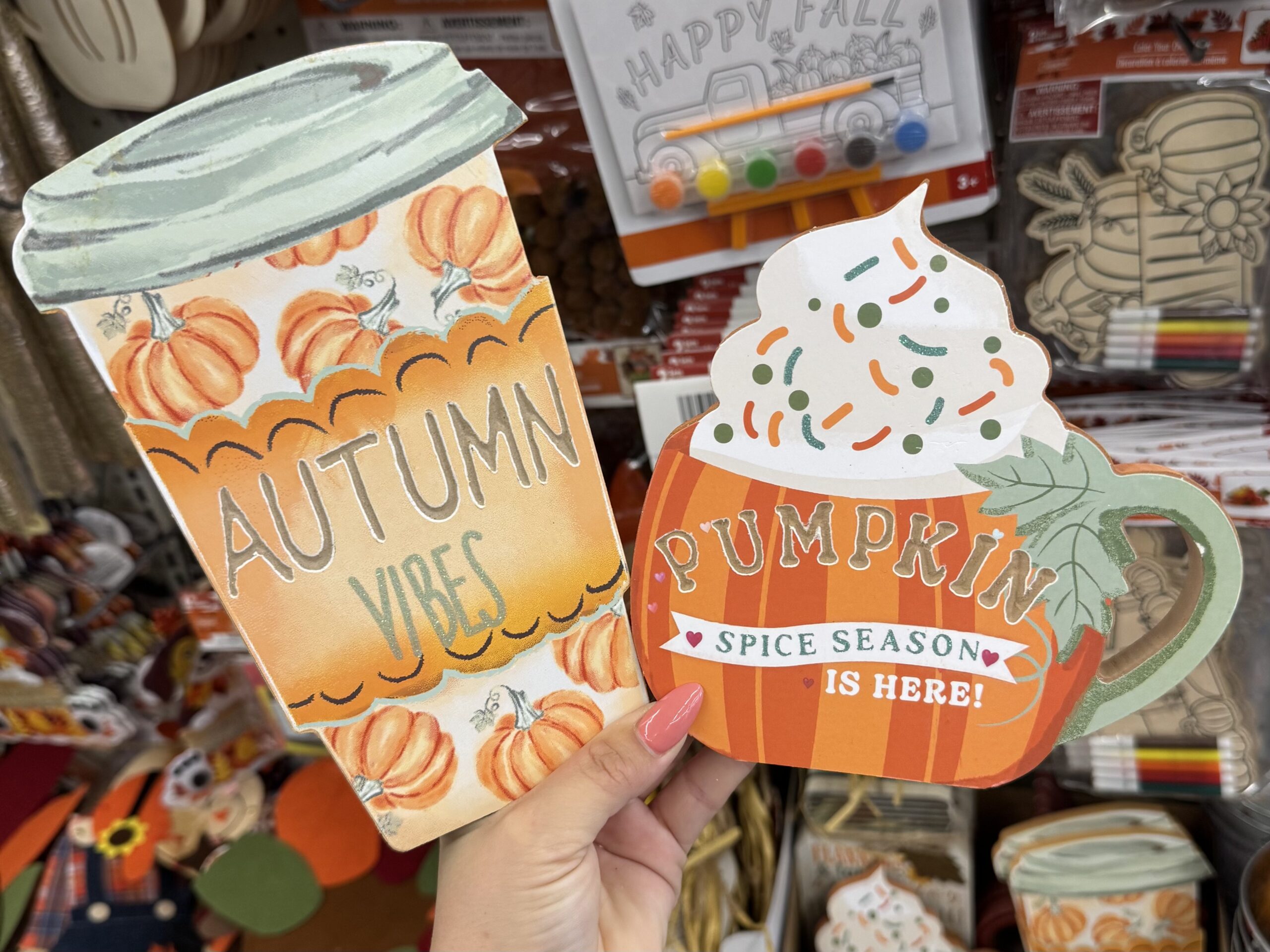 Autumn Decor & Crafts - in store