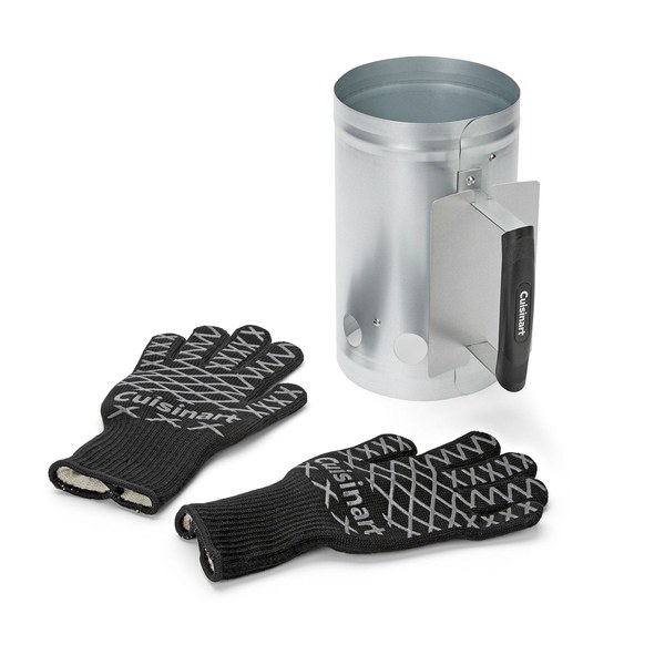 Cuisinart Charcoal Chimney Starter + Heat-Resistant Gloves - $19.98 -> $5.91