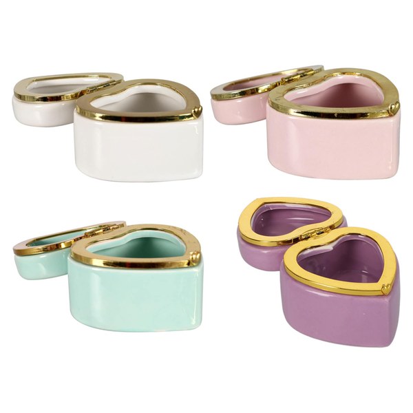 4. Glazed Pumpkin & Acorn Trinket Boxes - $1.50