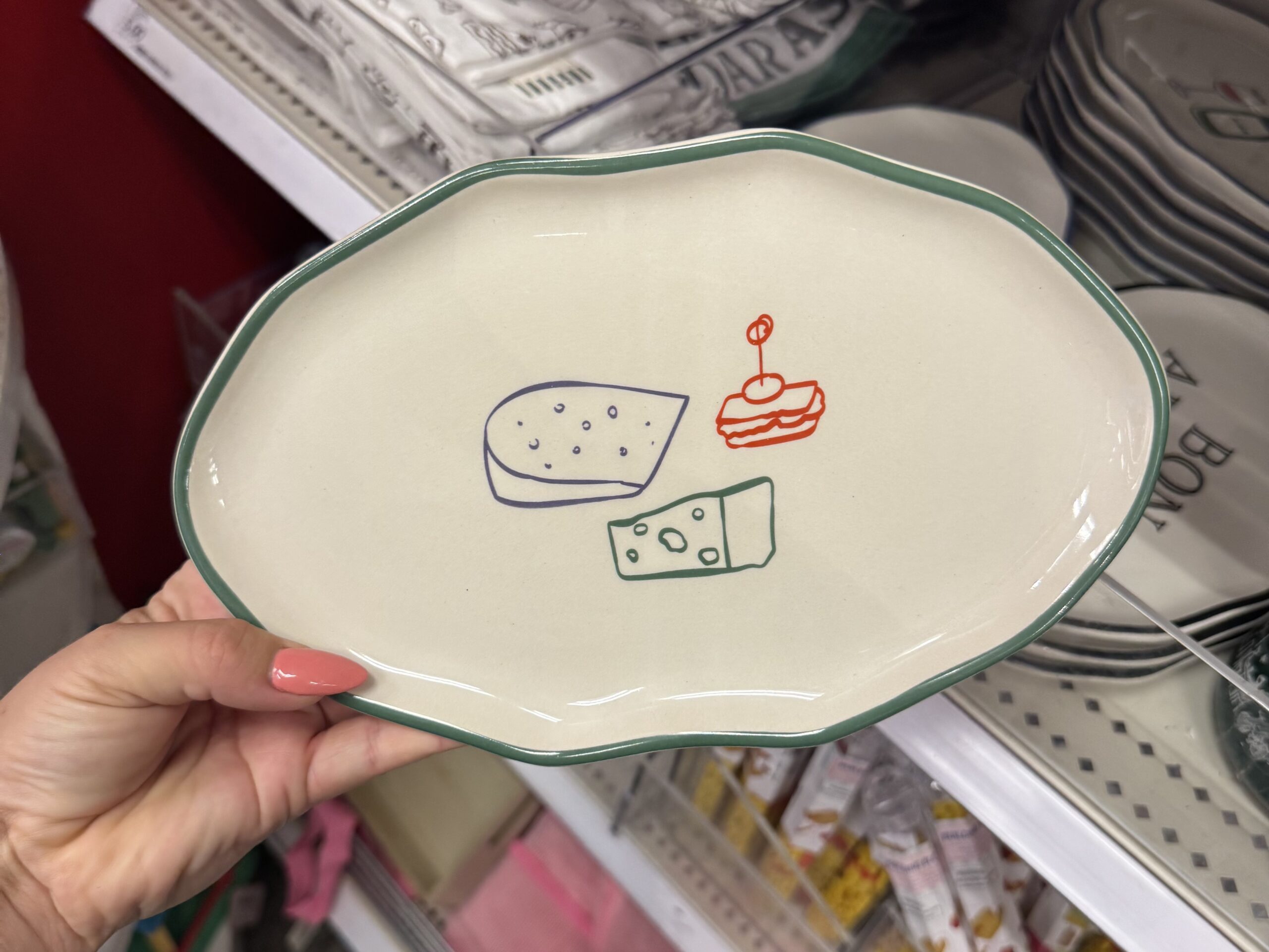 Bullseye's Playground Appetizer Plate - in store