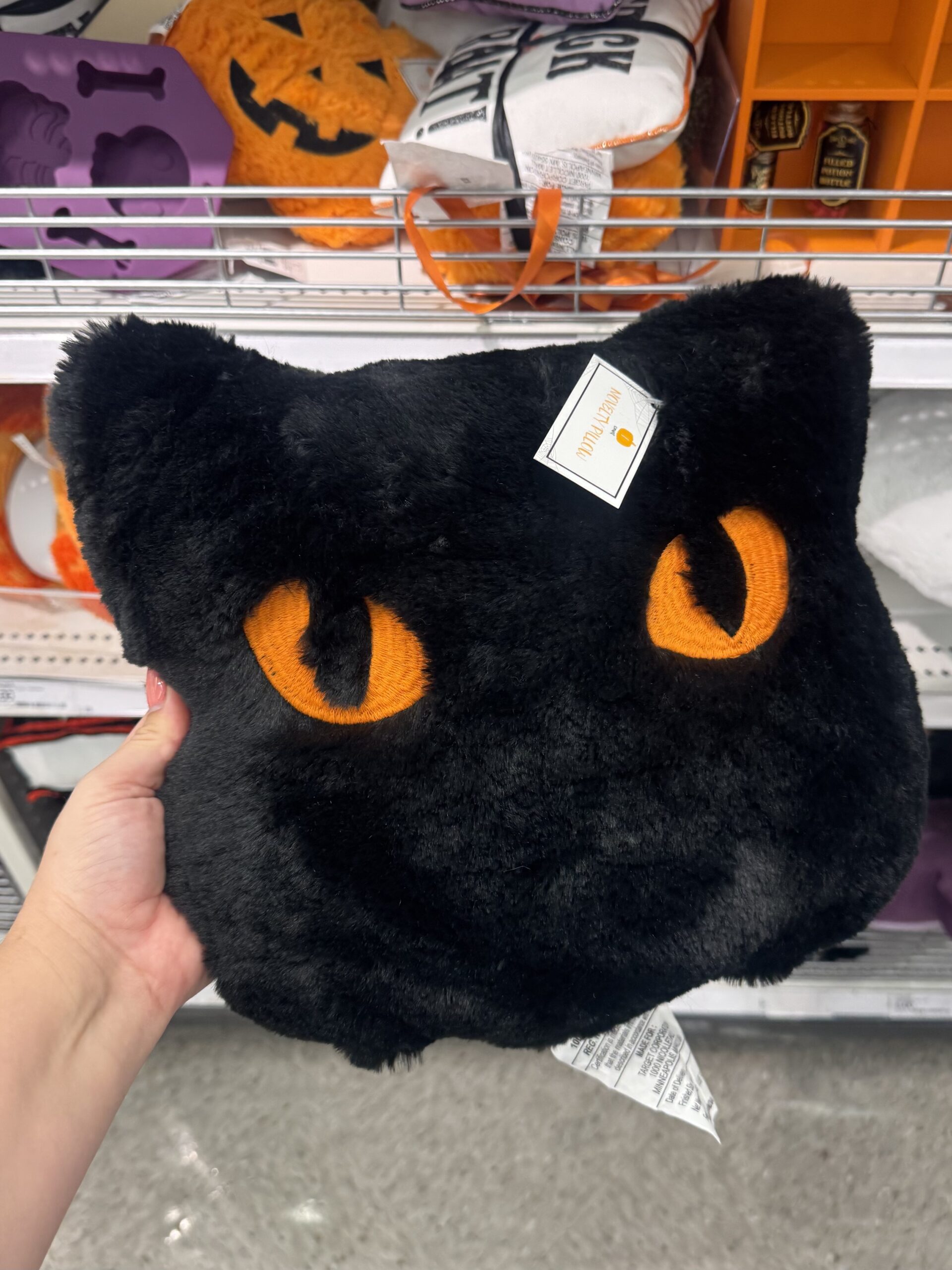 Target Novelty Cat Pillow - in store