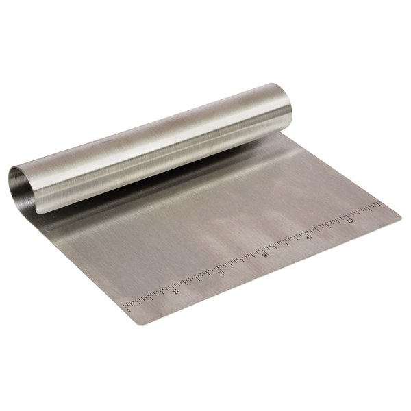 6. Cooking Concepts Stainless Steel Bench Scraper — $1.25