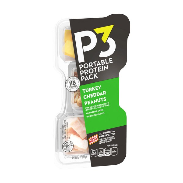 6. P3 Turkey, Cheddar & Peanuts Protein Pack — Under $5