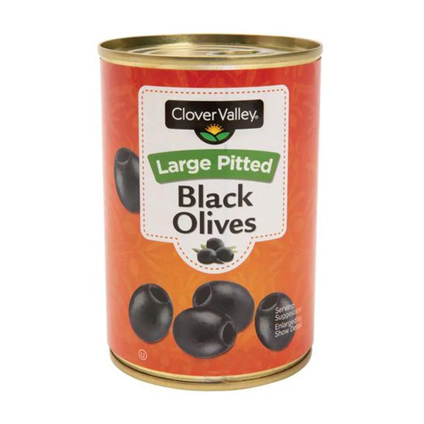 Clover Valley Pitted Black Olives