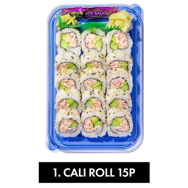 7. Fresh In-House FujiSan Sushi Platters